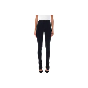 WARDROBE.NYC Casual Pants Women's Black