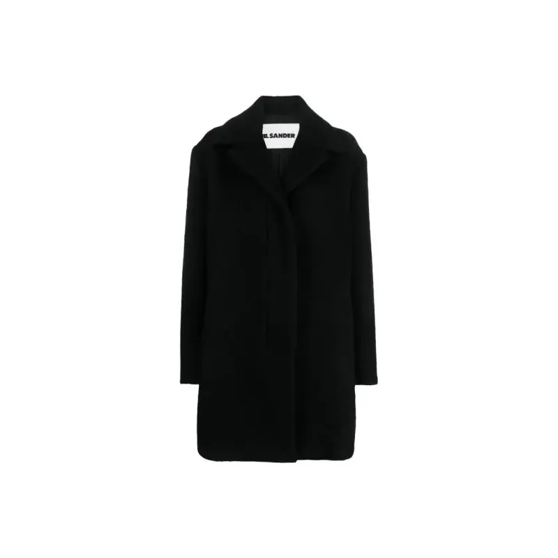 JIL SANDER Single-breasted Wool-blend Coat-0