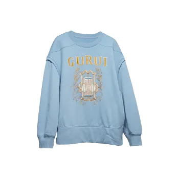 GURUI Sweatshirt Women's Port Blue