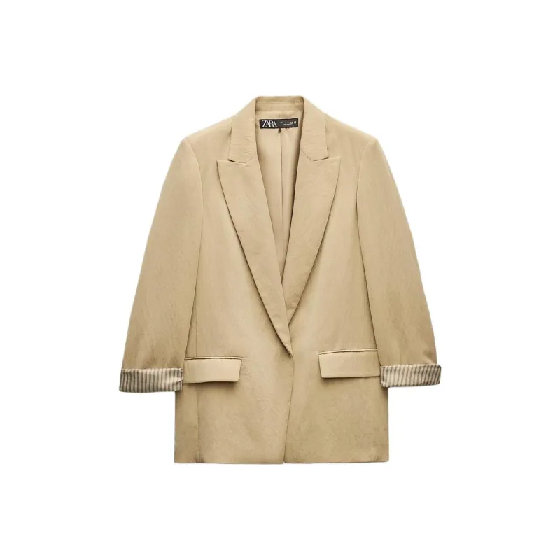 ZARA Business Suit Women's Camel-0