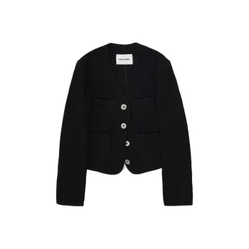 LOW CLASSIC Denim Jackets Women's Black