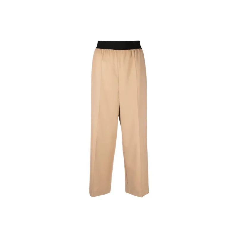 Stella McCartney Straight Leg Cropped Pants-0