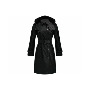 Burberry Women's Amberford Trench Coat Black