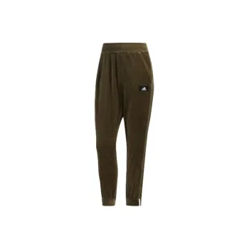 Adidas Knitted Sports Pants Women's Khaki Brown