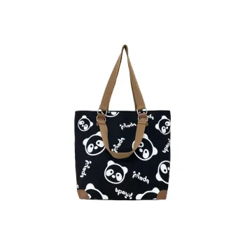 Yalu Canvas Shoulder Bag Regular Unisex Multicolor