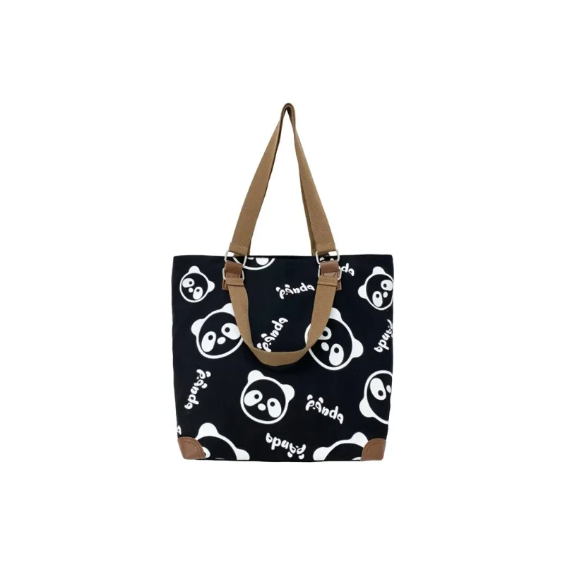 Yalu Canvas Shoulder Bag Regular Unisex Multicolor-0
