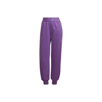 Adidas Knitted Sweatpants Women's Purple