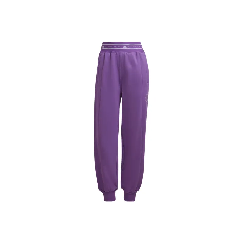 Adidas Knitted Sweatpants Women's Purple-0