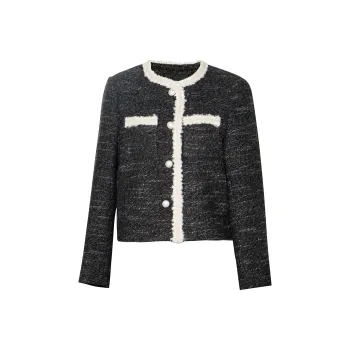 ROEYSHOUSE Cropped Coats Women's Multicolor