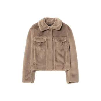 THEORY Velvet Jackets Women's Camel