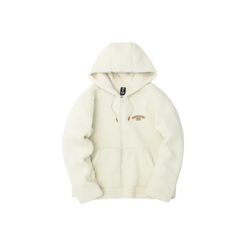 ANTA Life Collection Velvet Jackets Women's Light Cloud White