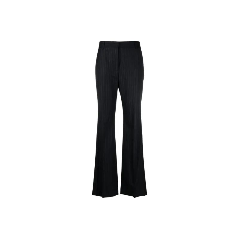 NILI LOTAN Corette Pinstripe-pattern Bootcut Trousers-0