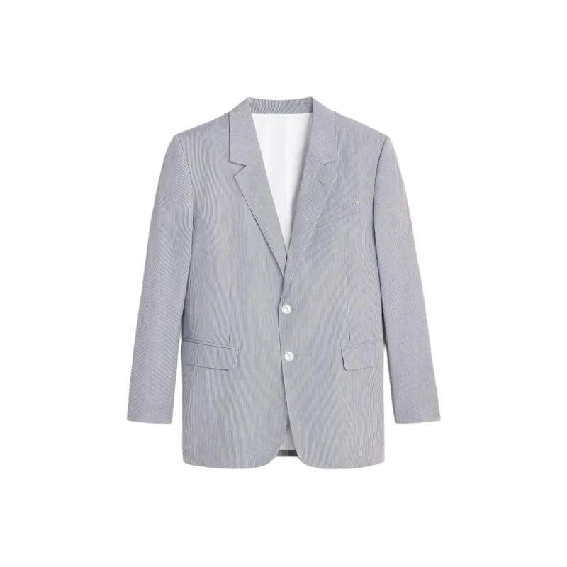 CELINE Jude Jacket In Striped Cotton-0