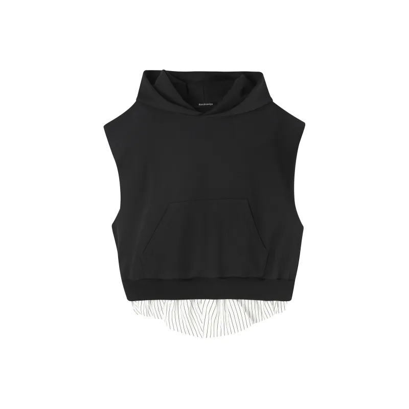 BIENKIMIIYE Vests Women's Black-0