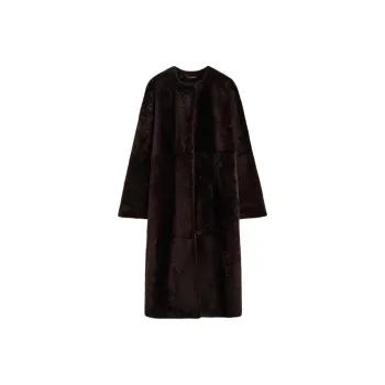 TOTEME Soft Shearling Coat