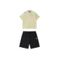 Coffee Aroma Khaki Top+Jet Black Bottom