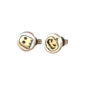 BLESSED BULLET Alloy Stud Earrings Unisex