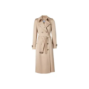 Burberry Trench Coats Women's Beige