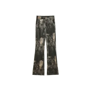 0571 Family Casual Pants Women's Army Green