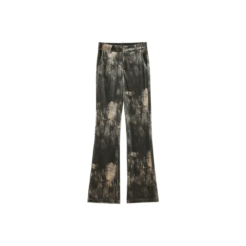 0571 Family Casual Pants Women's Army Green-0