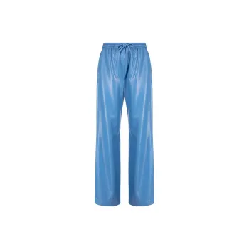 NANUSHKA Faux-leather Drawstring-waist Trousers