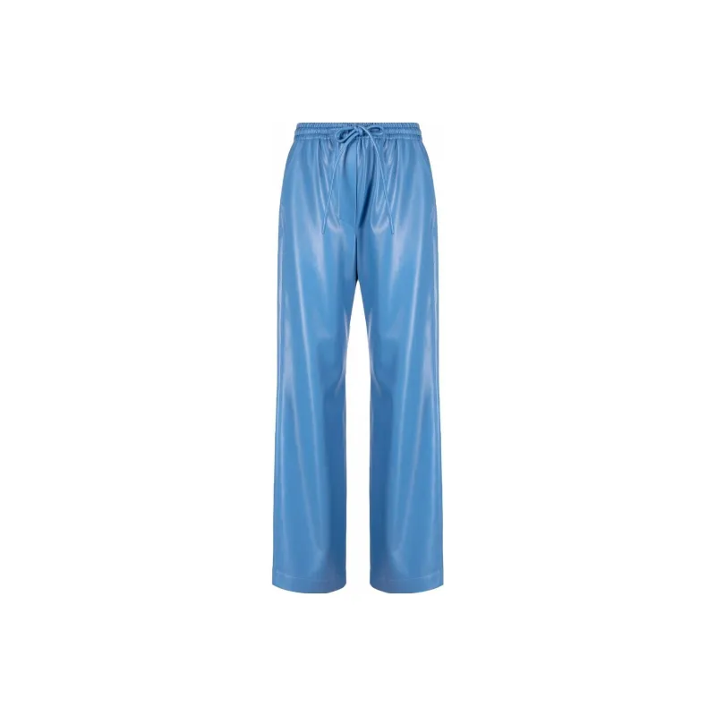 NANUSHKA Faux-leather Drawstring-waist Trousers-0