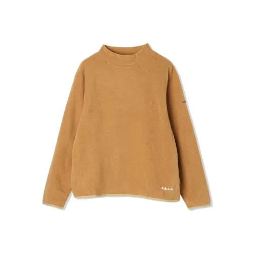 Columbia x Tomoko Suzuki Enjoy Mountain Life Tomo Suzuki Kosan Sweatshirt Women's Maple Yellow