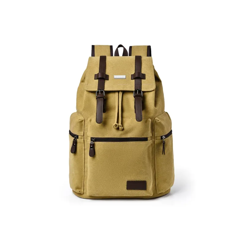 ROBINHOOD Oxford Backpack Regular Men's Khaki/Black/Gray-0