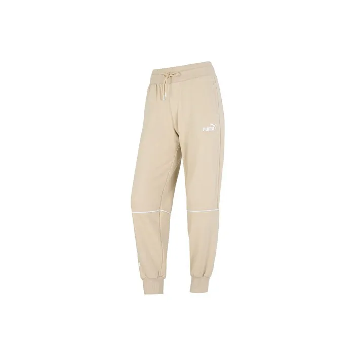 PUMA Knitted Sweatpants Women's Skin-0