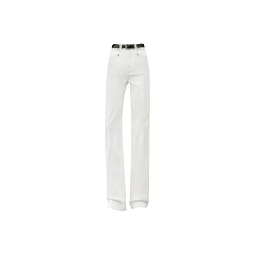 Left Street Right Lane Casual Pants Women's White