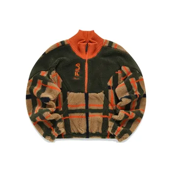 3.1 Phillip Lim X FILA 3.1 Phillip Lim Collaboration Collection Velvet Jackets Women's Rotten Leaf Brown