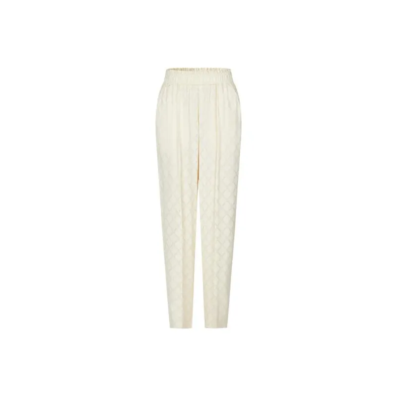 NAWAIN Casual Pants Women's Creamy White-0