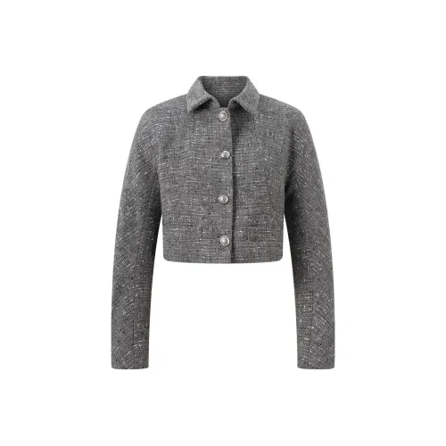 AVENEMENT Cropped Coats Women's