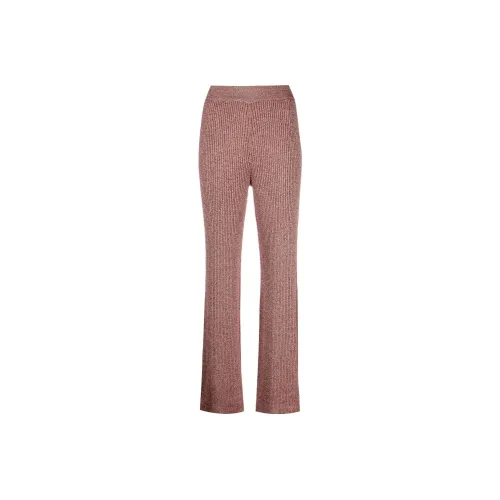 JIL SANDER Knitted Sweatpants Women's Brown