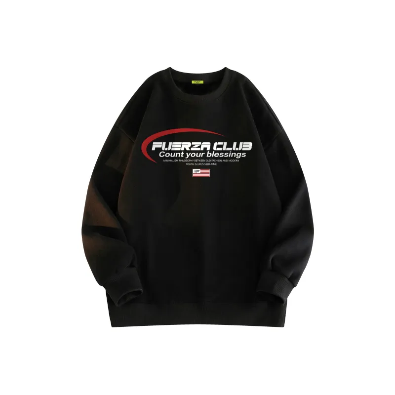 FUERZA Sweatshirt Unisex Apricot-5