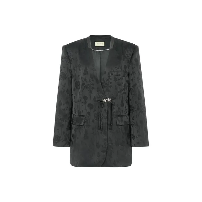 MEIYANG Business Suit Women's Black-0
