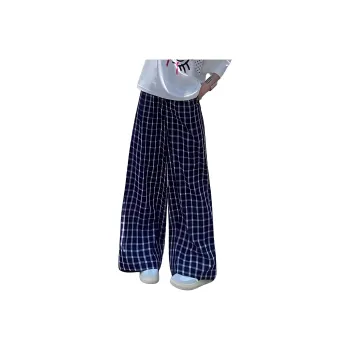 ZNZX Casual Pants Women's Navy Blue