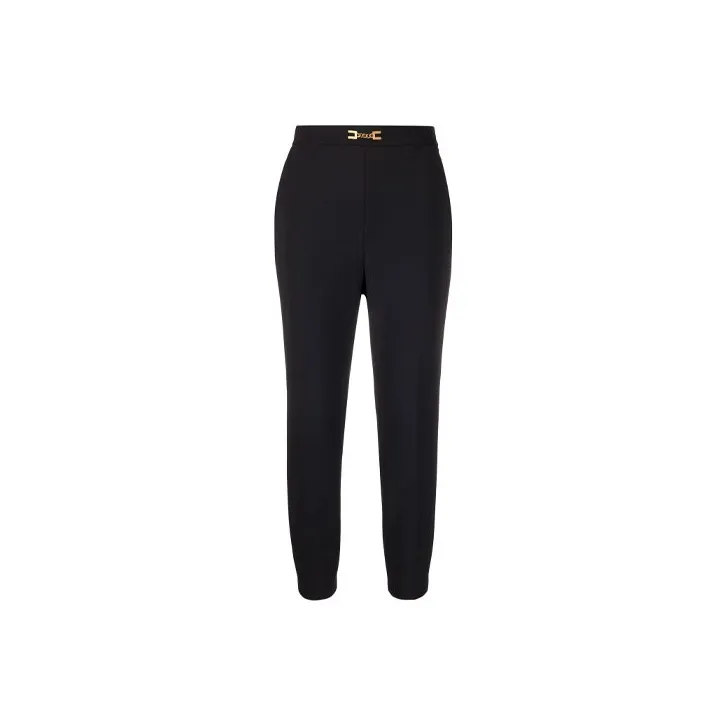 Elisabetta Franchi SS22 Pants Women's Black-0