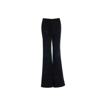 BESIONIA FW23 Casual Pants Women's Black