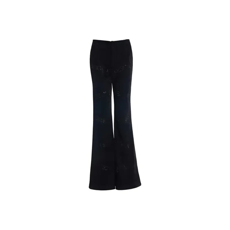 BESIONIA FW23 Casual Pants Women's Black-0
