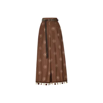 Snbl Casual Pants Women's Dark Brown