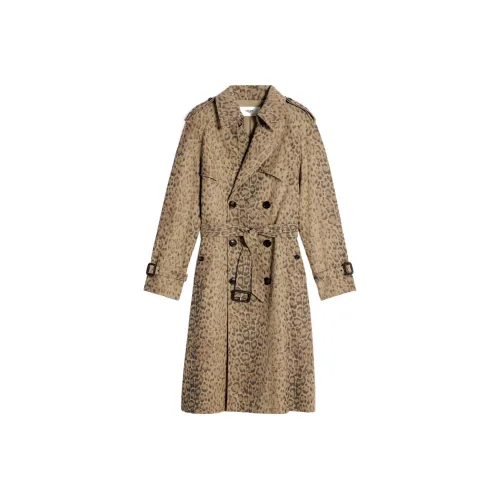 CELINE SS24 Coats Women's Brown