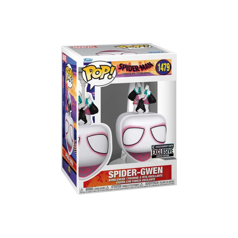 Funko Spider Man  Across The Spider Verse Gwen Stacy Hanging Upside Down Chibi Figures-1