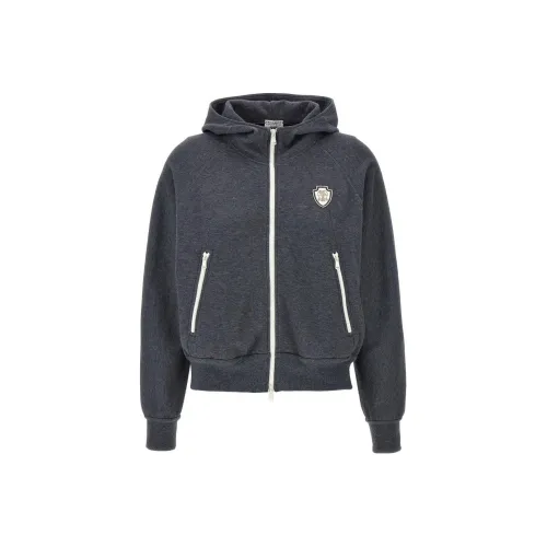 Brunello Cucinelli Logo Patch Hoodie