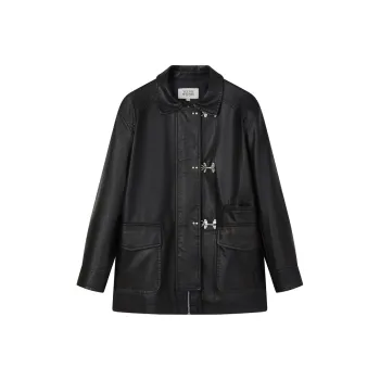 Teenie Weenie Cropped Coat Women's Black