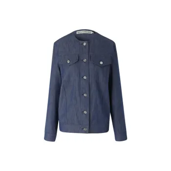 III VIVINIKO Denim Jacket Women's Medium Blue