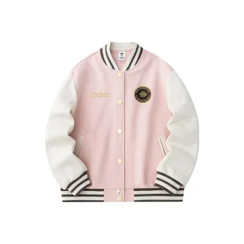 Anta Life Collection Baseball Jacket Women's Beige Sand Pink