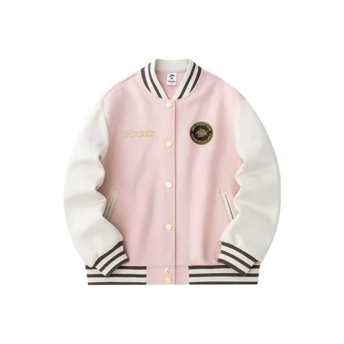 Anta Life Collection Baseball Jacket Women's Beige Sand Pink