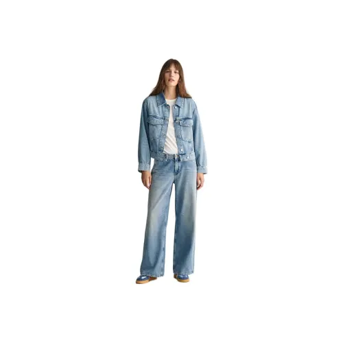 GANT Denim Jacket Women's Denim Blue
