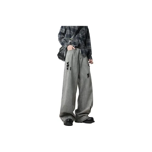 JIMI&JONS Jeans Unisex Gray